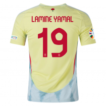 Lamine Yamal Spain Away Jersey 2024