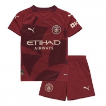 Kids Manchester City Third Kit 24/25