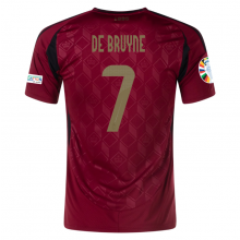 Kevin De Bruyne Belgium Home Jersey 2024