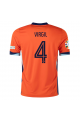Virgil van Dijk Netherlands Home Jersey 2024